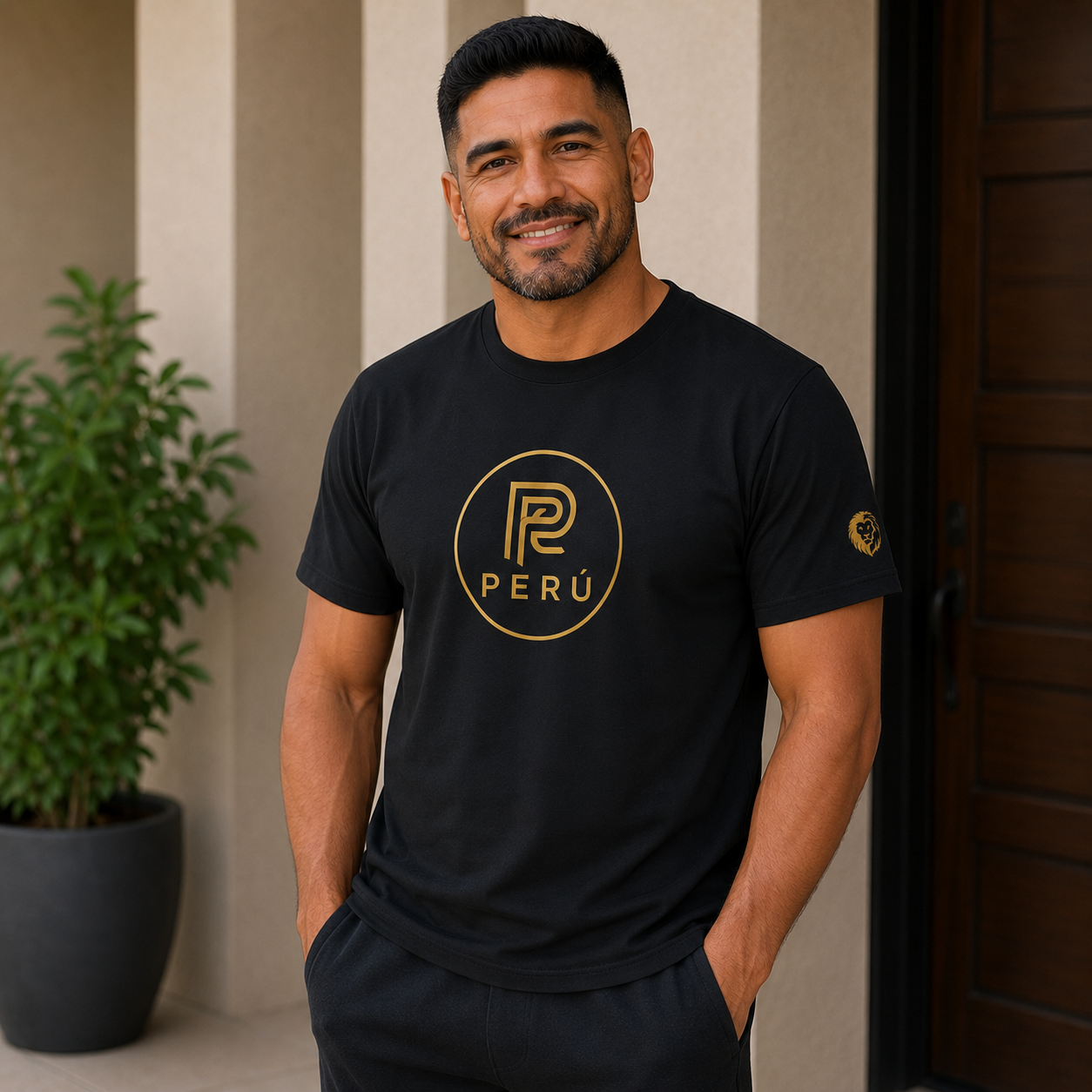 Peru Gold Logo Unisex Classic Tee