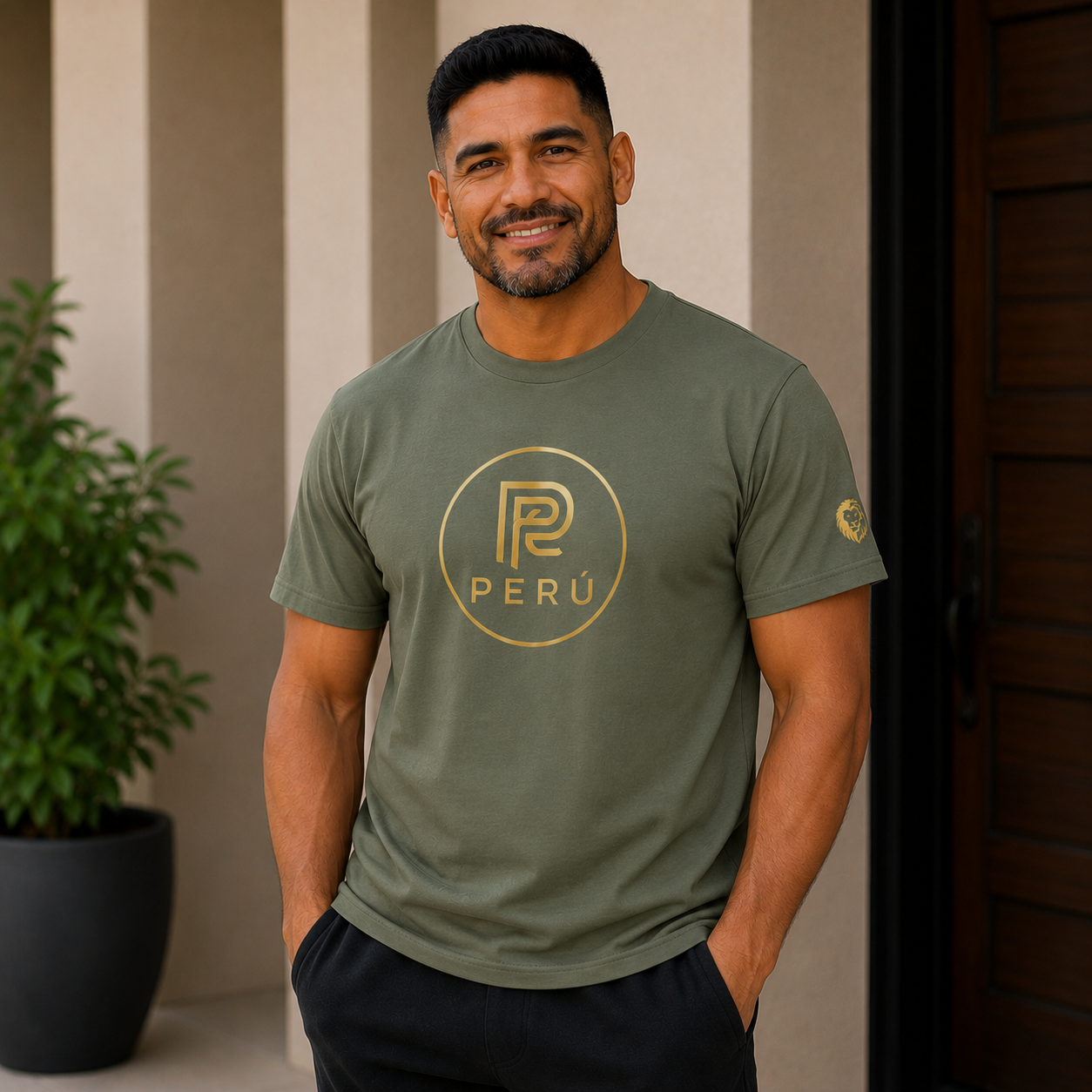 Peru Gold Logo Unisex Classic Tee