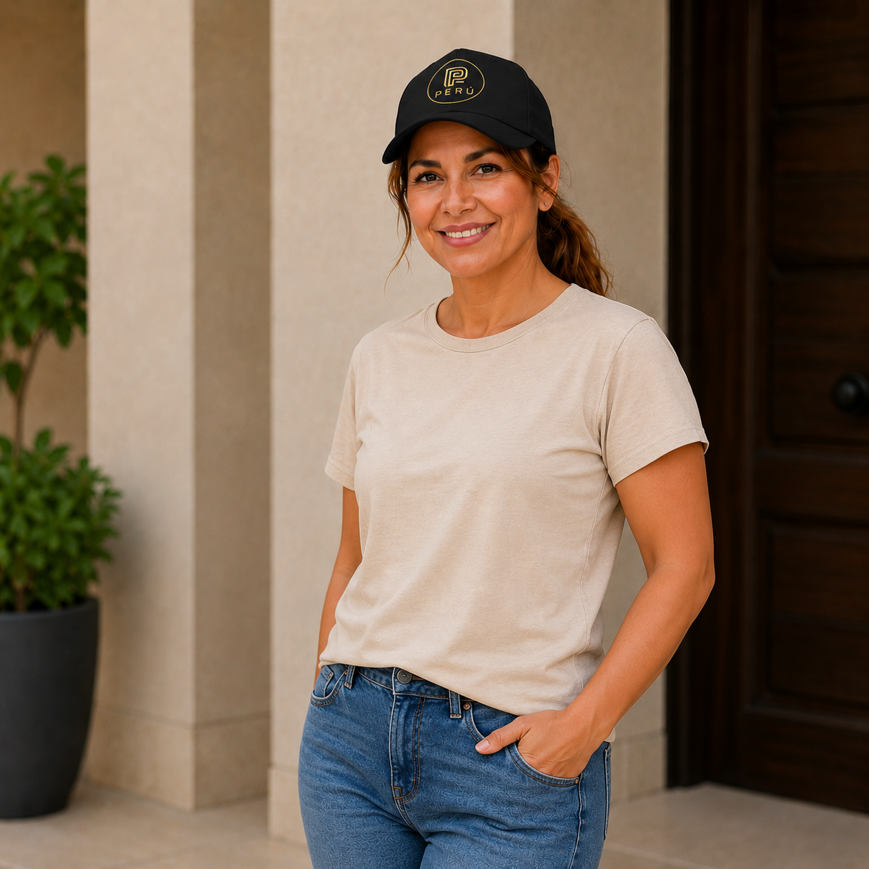 Peru Logo Baseball Hat